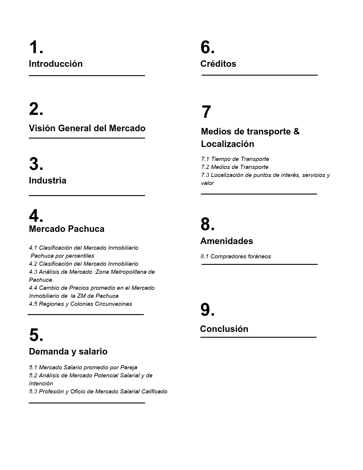 Reporte Inmobiliario de Pachuca — Agosto 2024 — página 3