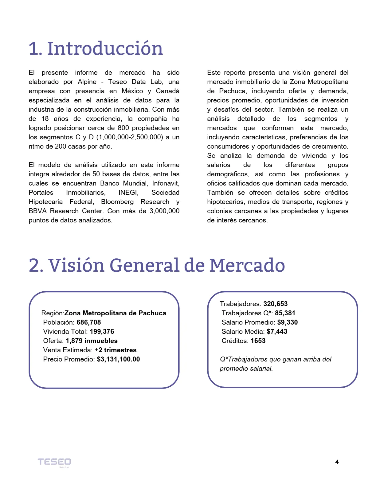 Reporte Inmobiliario de Pachuca — Agosto 2024 — página 4