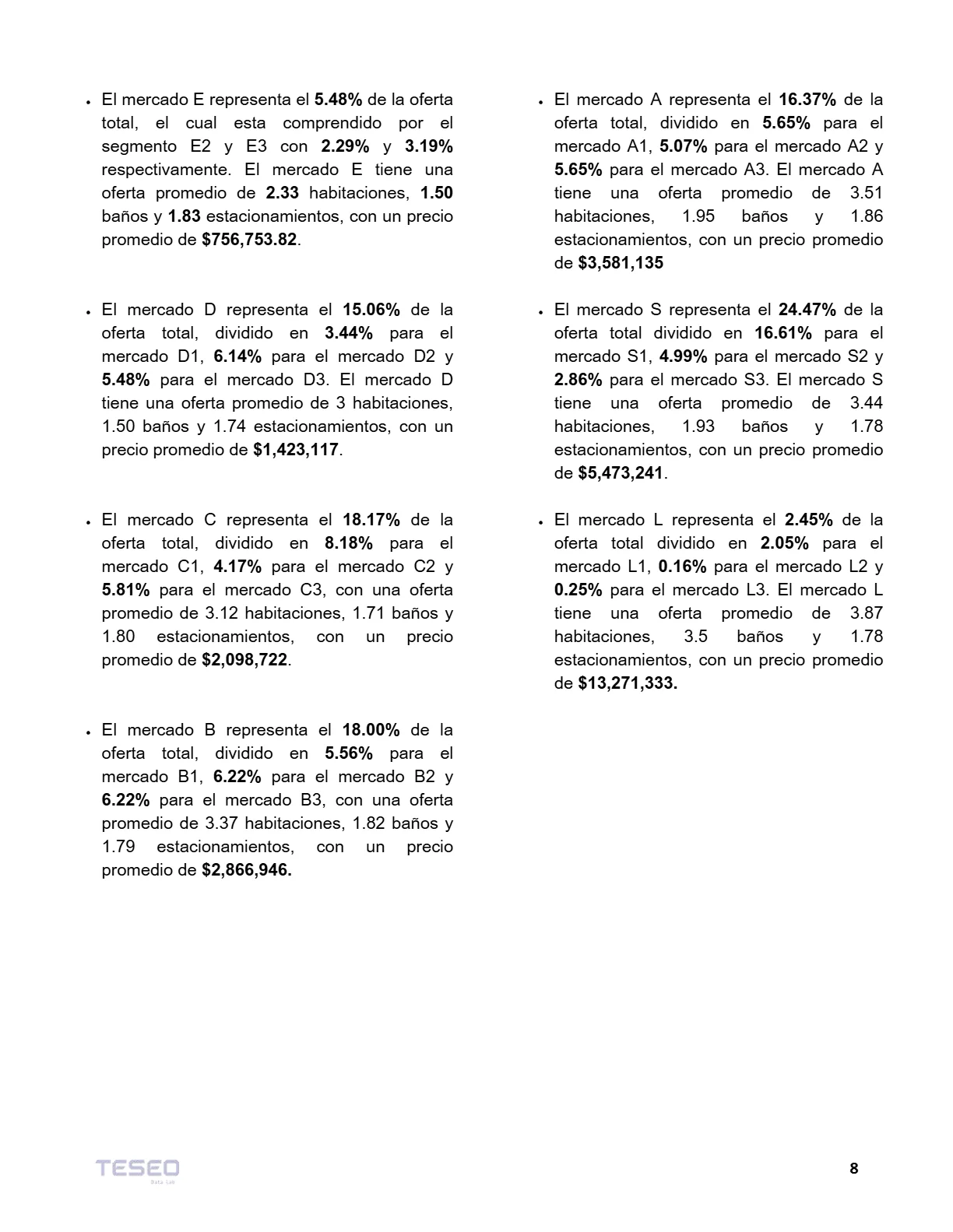 Reporte Inmobiliario de Pachuca — Agosto 2024 — página 9