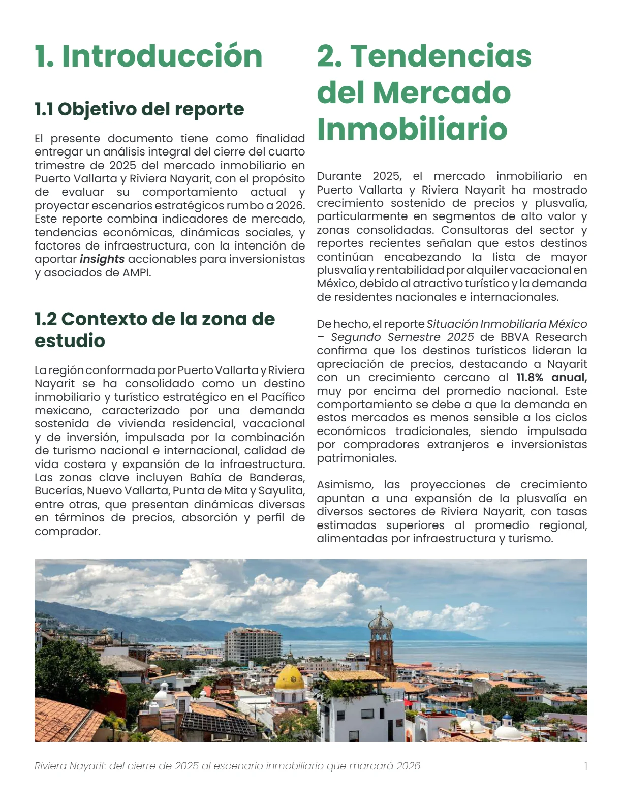 Riviera Nayarit: del Cierre de 2025 al Escenario Inmobiliario 2026 (4T 2025) — página 2