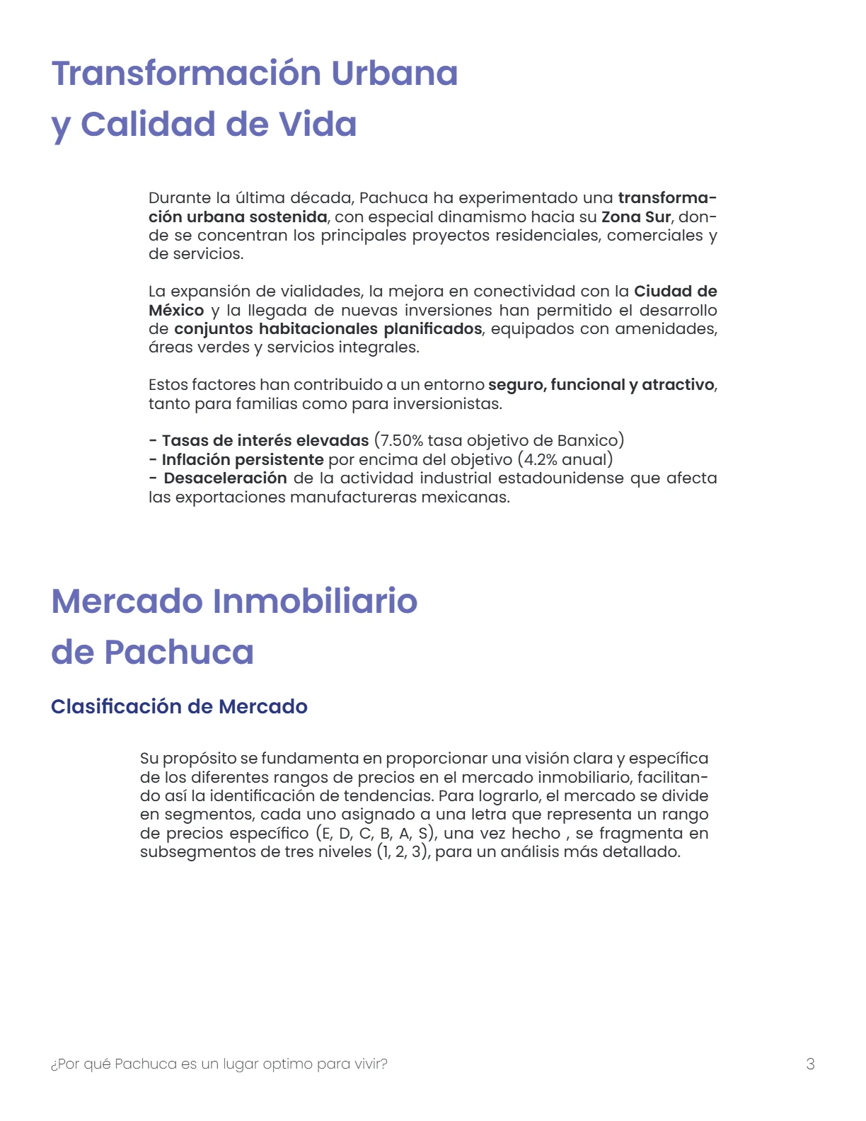 ¿Por qué Pachuca es un lugar óptimo para vivir? 2025 — página 3