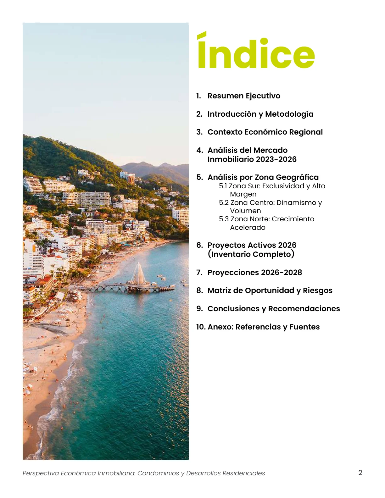 Perspectiva Económica Inmobiliaria: Condominios y Desarrollos Residenciales — página 2
